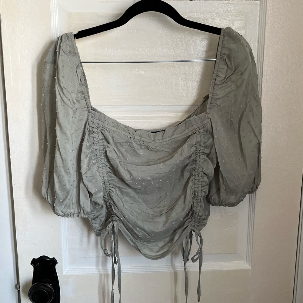 Olive Green Top